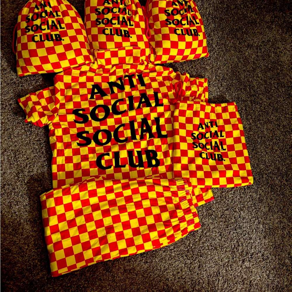 Anti Social Social Club Checkered Set